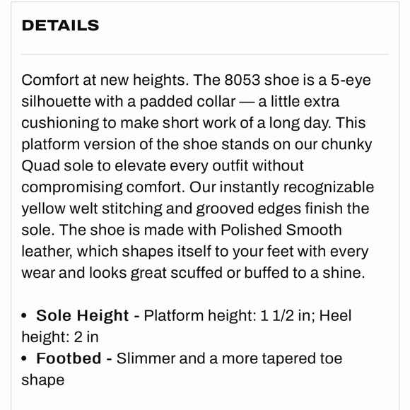 Size 7 Dr. Martin 8053 LEATHER PLATFORM CASUAL Shoes. - Picture 8 of 9